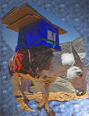 Wahlurnentransport in Afganistan bei der Septemberwahl 2010