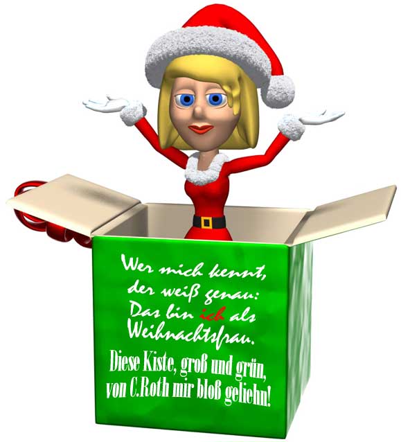 Weihnachtsfrau